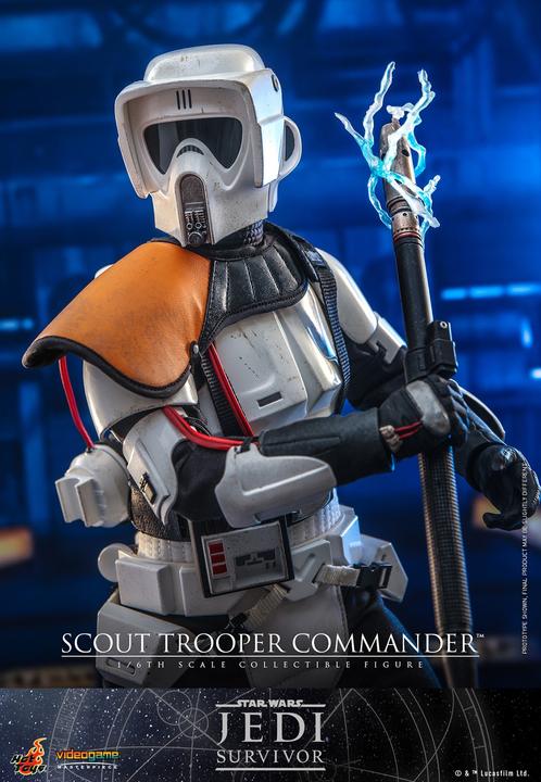 Actual product image Hot Toys Star Wars: Jedi Survivor figurine Videogame Masterpiece 1/6 Scout Trooper Commander