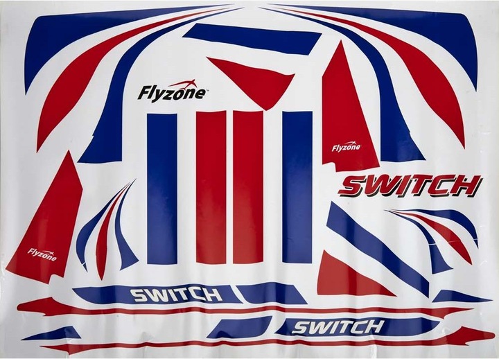 Produktbild Flyzone Dekorbogen Switch