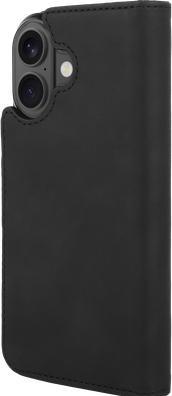 Produktbild Just in Case Herausnehmbare PU-Leder Book Hülle Schwarz Apple iPhone 17 (Apple iPhone 17)