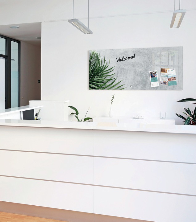 Immagine prodotto Sigel Lavagna magnetica in vetro Artverum con design (Calamita, 130 x 55 cm)
