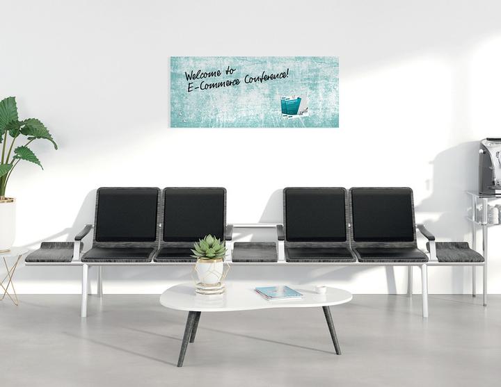 Produktbild Sigel Glas-Magnetboard Artverum mit Design (Magnettafel, 130 x 55 cm)
