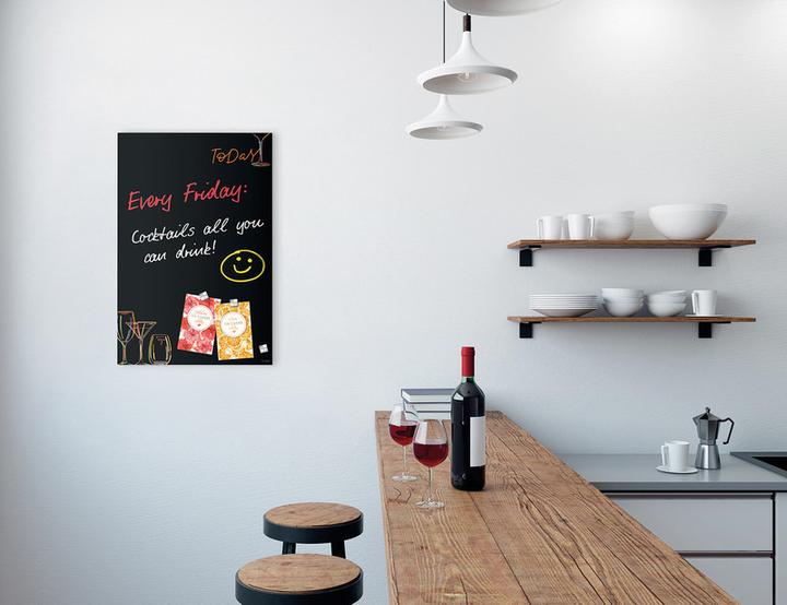 Image du produit Sigel Tableau magnétique en verre Artverum avec design (Tableau magnétique, 40 x 60 cm)