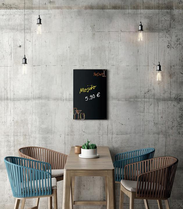 Image du produit Sigel Tableau magnétique en verre Artverum avec design (Tableau magnétique, 40 x 60 cm)