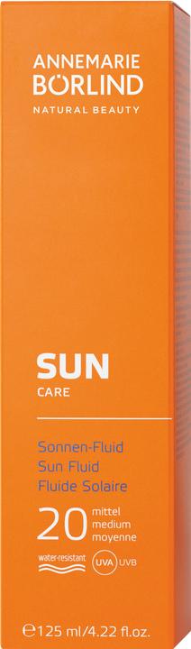 Produktbild Annemarie Börlind Sun Serie - Sonnen Fluid SPF 20 (Sonnencreme, SPF 20, 125 ml)