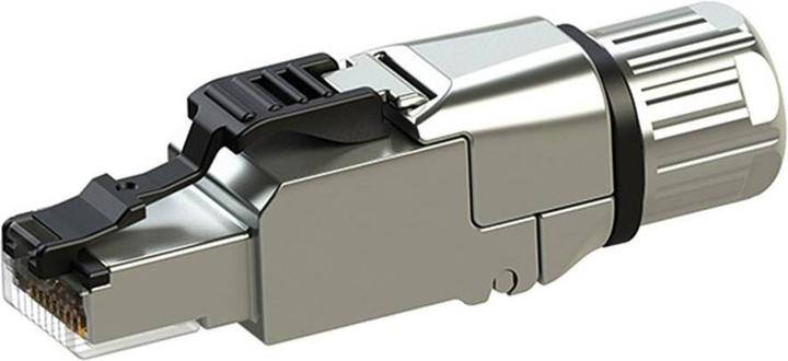 Produktbild Telegärtner MFP8 T568B Cat.8.1 Stecker mit vormontierter Staubschutzkappe AWG24