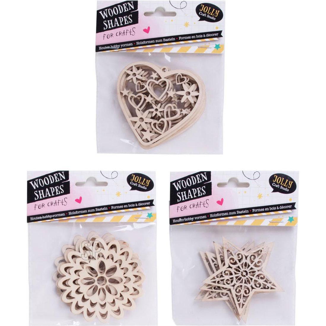 Holzformen Hobby-Set, 4-tlg.
