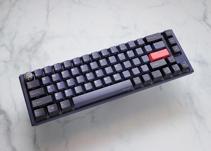 Produktbild Ducky One 3 Cosmic Blue SF Gaming Tastatur, RGB LED - MX-Speed-Silver (DE, Kabelgebunden)