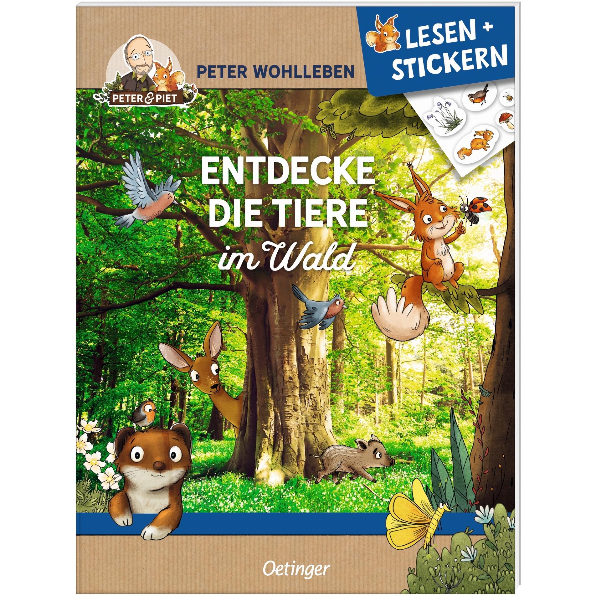 Entdecke die Tiere im Wald, Kinderbücher von Peter Wohlleben