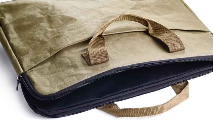 Actual product image Hayashi-UK Laptop Notebook Tablet Tasche, veganes Papier Leder (15")
