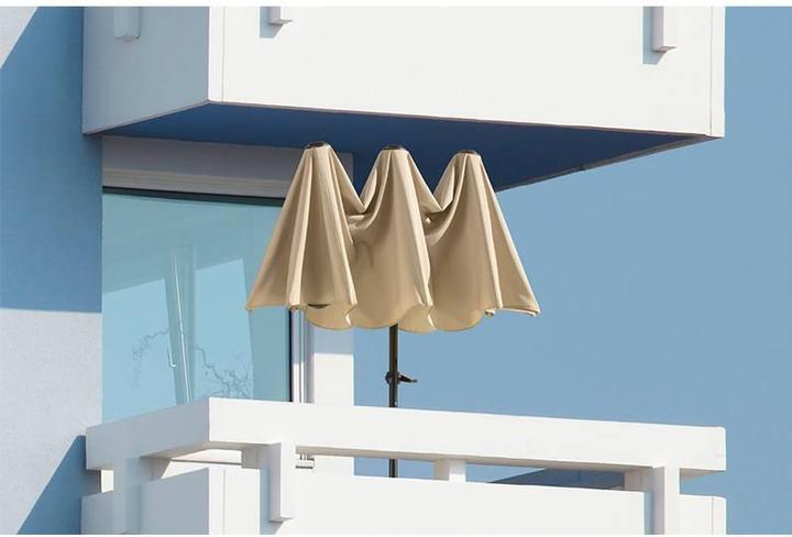 Produktbild Schneider Schirme Sonnenschirm Schneider Salerno 300x150 cm natur (1.50 m)