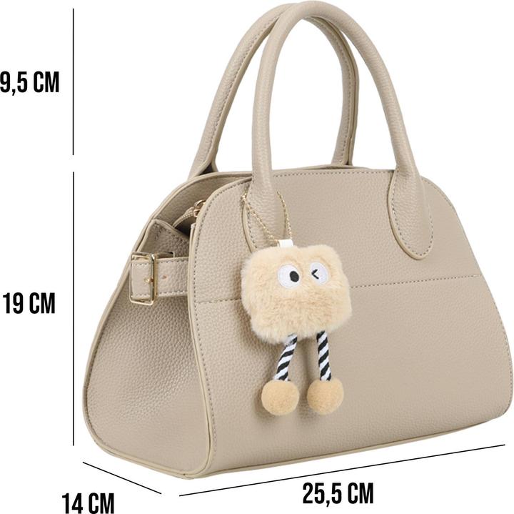 Actual product image Gallantry Damentasche Kuppelform genarbt