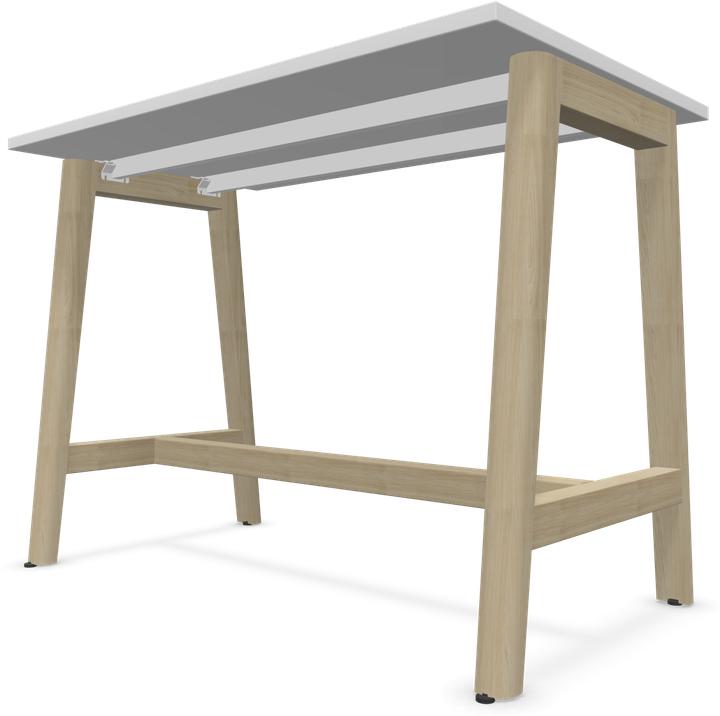 Actual product image Narbutas Nova Wood high table (120 x 70 x 90 cm)