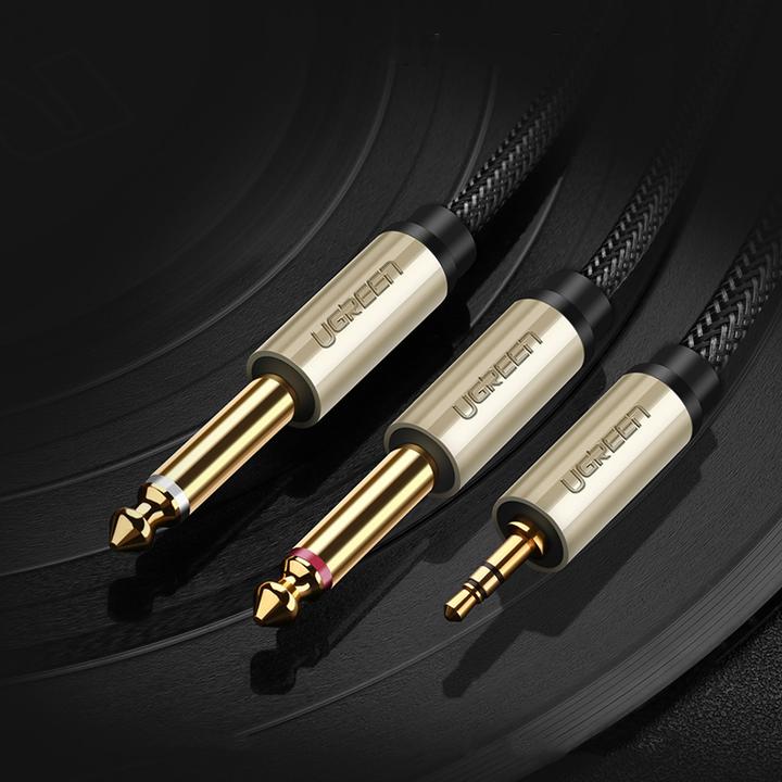 Actual product image Ugreen 2in1 (2 m, 6.3mm jack, 3.5mm jack (AUX))