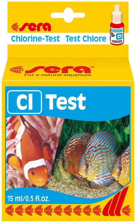 Immagine prodotto Sera Test dell'acqua al cloro (Cl), 15 ml (Cura dell'acqua dell'acquario)
