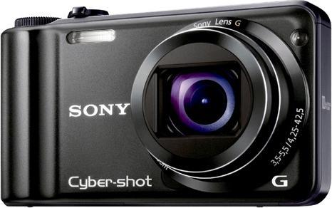 Sony DSC-H55, 14MP, 10x WW zoom, HD movies, black