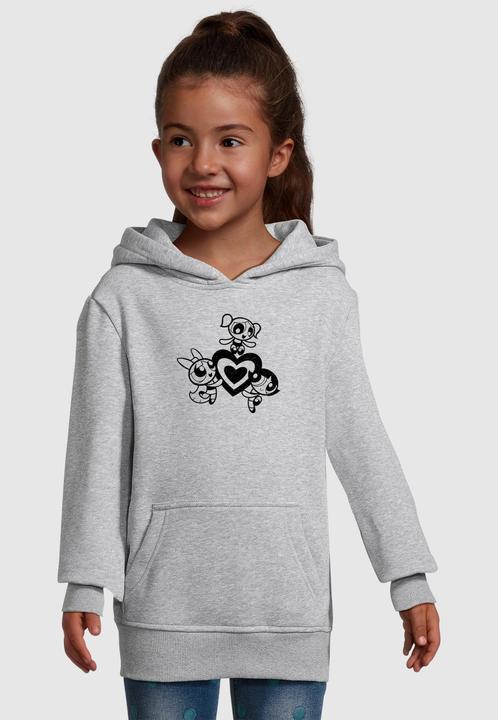 Produktbild Merchcode Kids The Powerpuff Girls - Outline Basic Hoody - 189919 (134, 140)