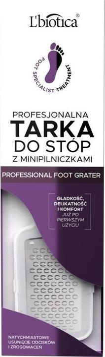 L´Biotica L'Biotica Express Pedicure Foot Grater With Mini Files 1Pc. (Hornhautentferner, 6 ml)