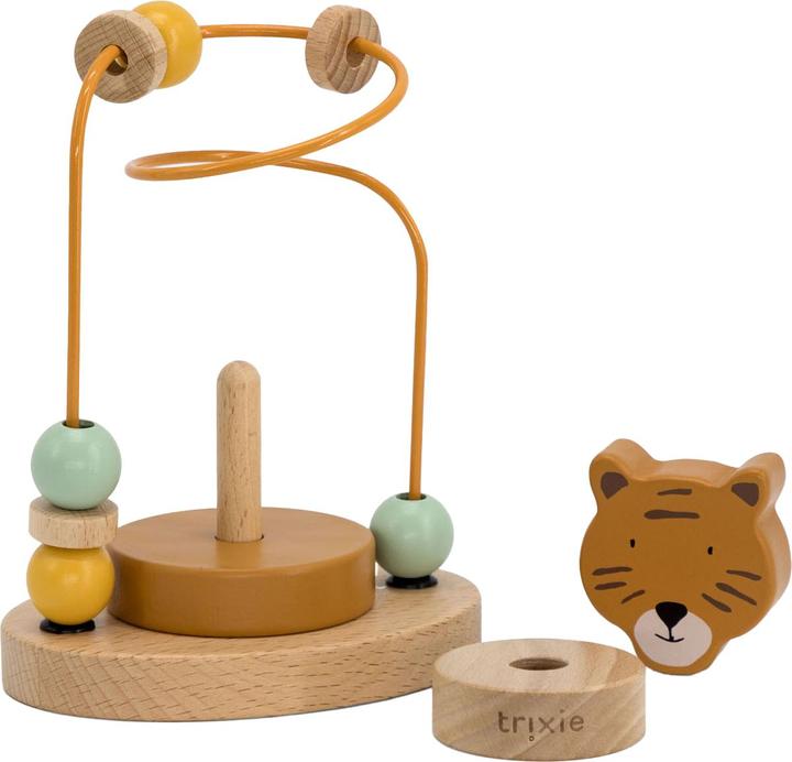 Productafbeelding Trixie Baby Houten motoriek lus tijger (MQ4)