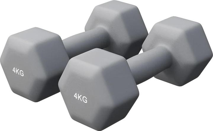 Immagine prodotto Gorilla Sports Hantelset Neopren 2 x 4 kg (2 x 4 kg)