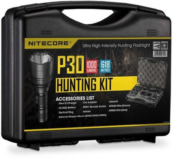 Immagine prodotto Nitecore TORCIA DA CACCIA 1000 LUMEN/NUOVO KIT DA CACCIA P30