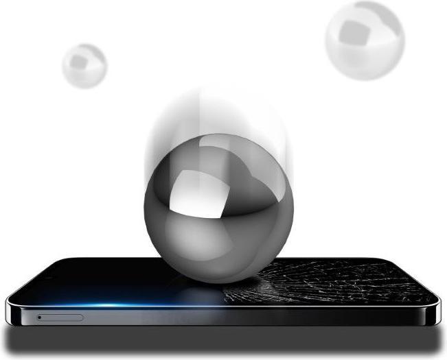 Actual product image Dux Ducis - Tempered Glass - Samsung Galaxy A26 5G - Black (1 pcs., Samsung Galaxy A26)