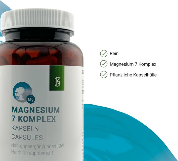 Actual product image Kraftgras Magnesium 7 Komplex (1 pcs., Capsules)
