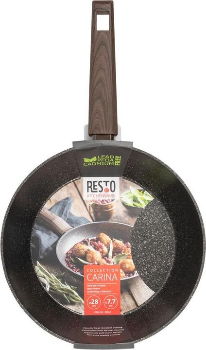 Actual product image Resto FRYPAN D28 H7.7CM/93163 (28 cm, Frying pan, Aluminium)