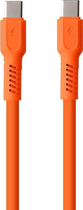 Produktbild Forever COLORUM Kabel USB-C - USB-C 1,8m 3A CK60-CC-10 xOrange (1.80 m, USB 3.2 Gen 1, 60 W)