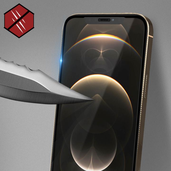 Actual product image 3MK Hardglass Max screen protector (1 pcs., Apple iPhone 12 Pro Max)