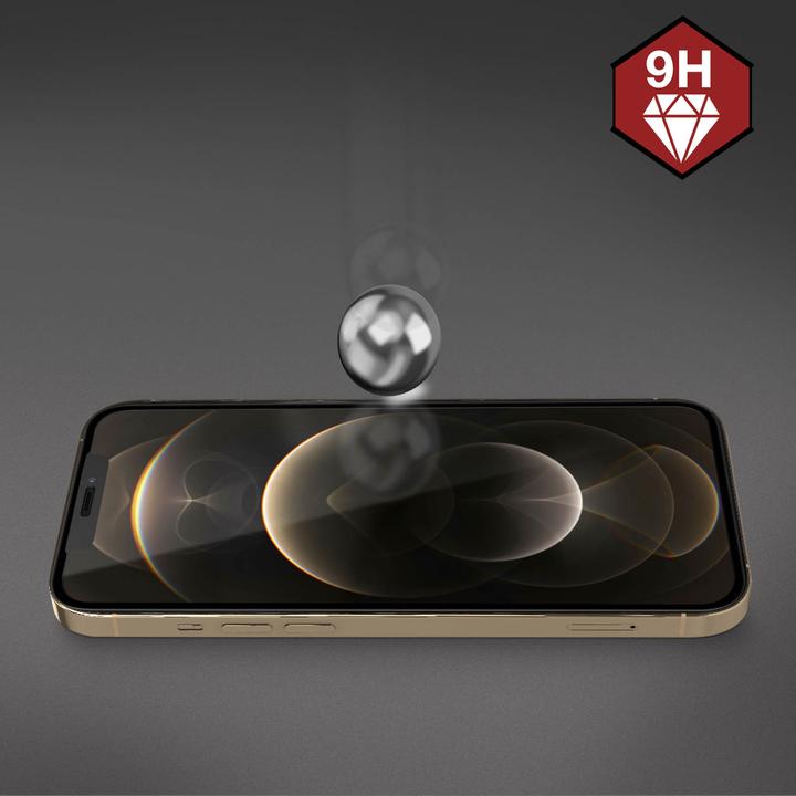 Actual product image 3MK Hardglass Max screen protector (1 pcs., Apple iPhone 12 Pro Max)