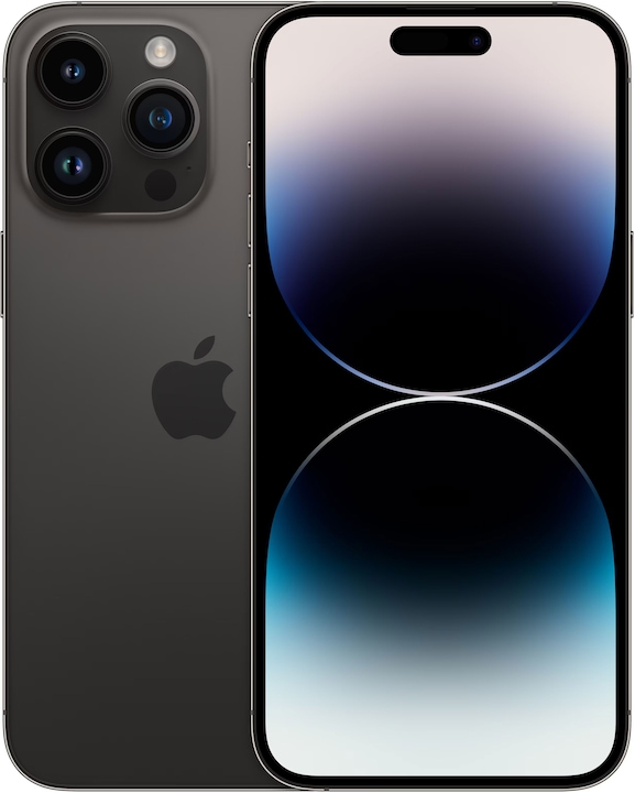 Apple iPhone 14 Pro Max (256 GB, Space Black, 6.70", SIM + eSIM, 48 Mpx, 5G)