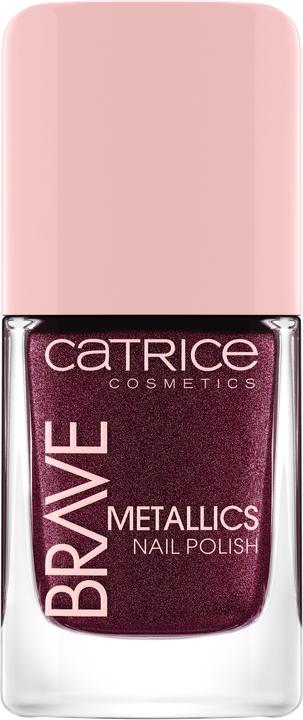 Immagine prodotto Catrice Smalto per unghie Brave Metallics (04 Ti amo tanto, ma tanto, Cherry, Smalto)