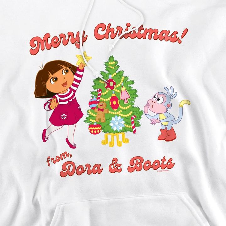 Produktbild Dora The Explorer Happy Holidays Kapuzenpullover (S)