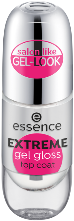 Actual product image essence EXTREME gel gloss top coat (Transparent, Top coat)
