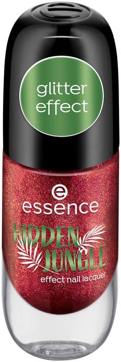 Produktbild essence HIDDEN JUNGLE effect nail lacquer (05 Forbidden Berry, Farblack)