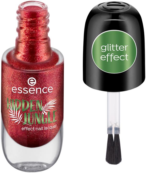 Produktbild essence HIDDEN JUNGLE effect nail lacquer (05 Forbidden Berry, Farblack)