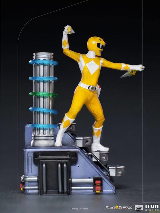 Produktbild Iron Studios IronStudios - Mighty Morphin Power Rangers: BDS 1:10 Art Scale Statue (Yellow Ranger) /Figures