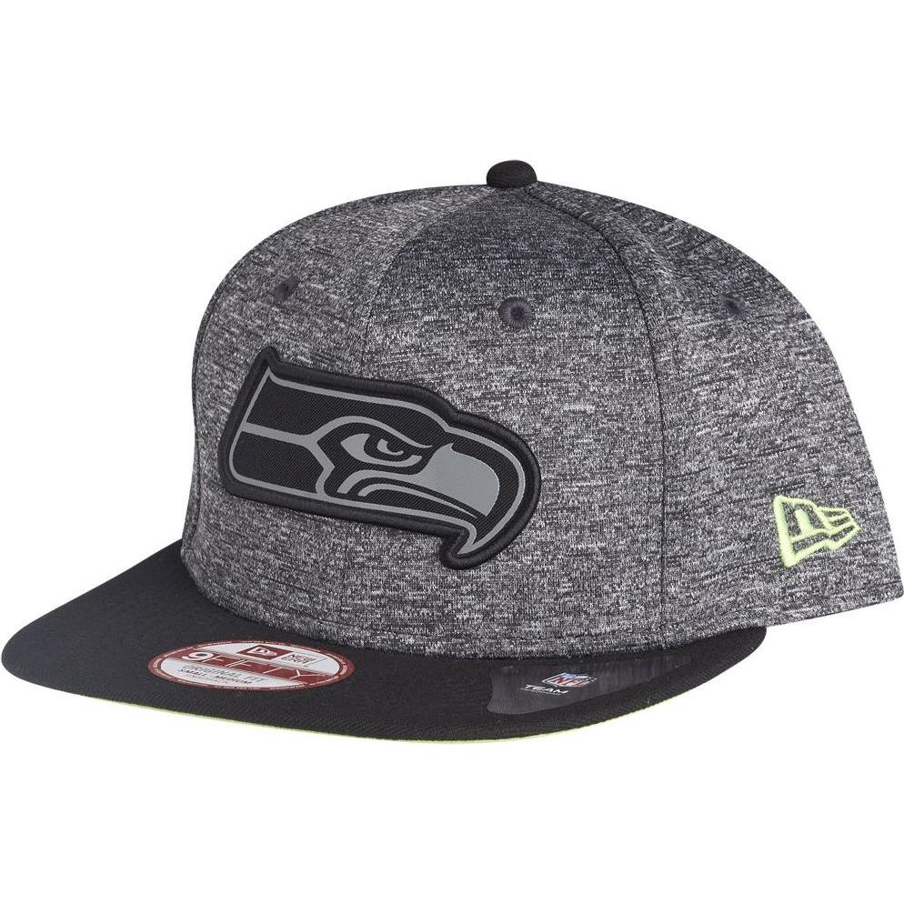 New Era, Herren, Cap, 9Fifty Snapback Cap - GREY Seattle Seahawks - S/M, Grau, (54, 55, 56, 57)