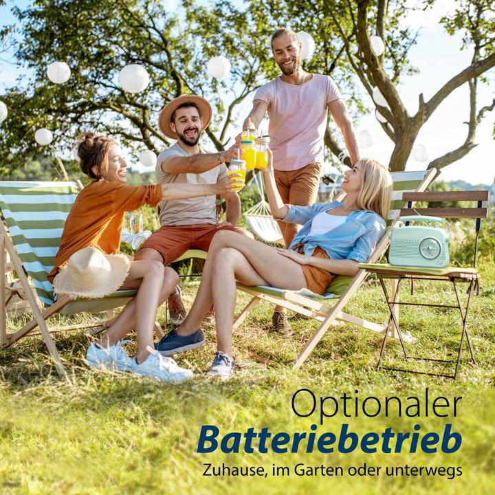 Actual product image Blaupunkt Nostalgic radio with DAB+ | LIDO VDR 10 (DAB+, Bluetooth)