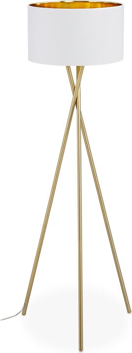 Actual product image Relaxdays Dreibein-Stehlampe (E27)