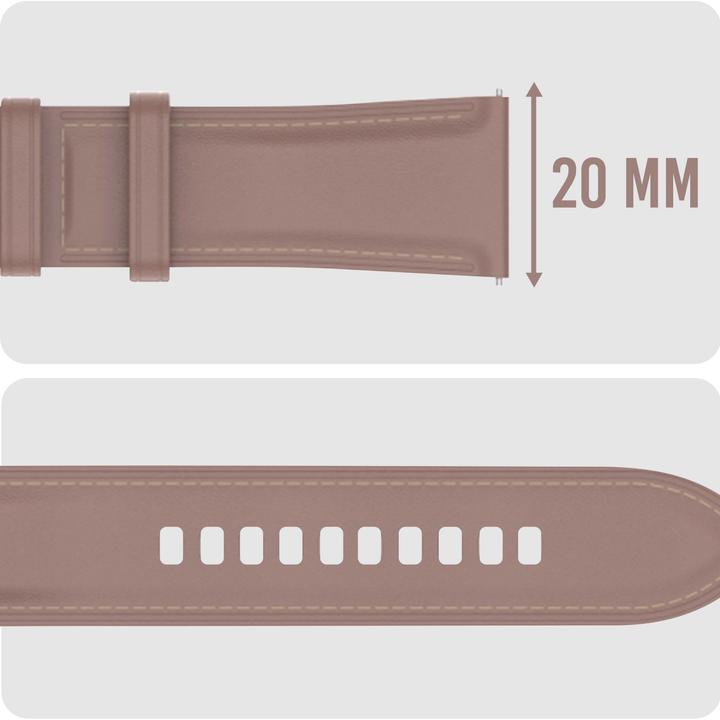 Produktbild Avizar Ersatzarmband (20 mm, Leder)