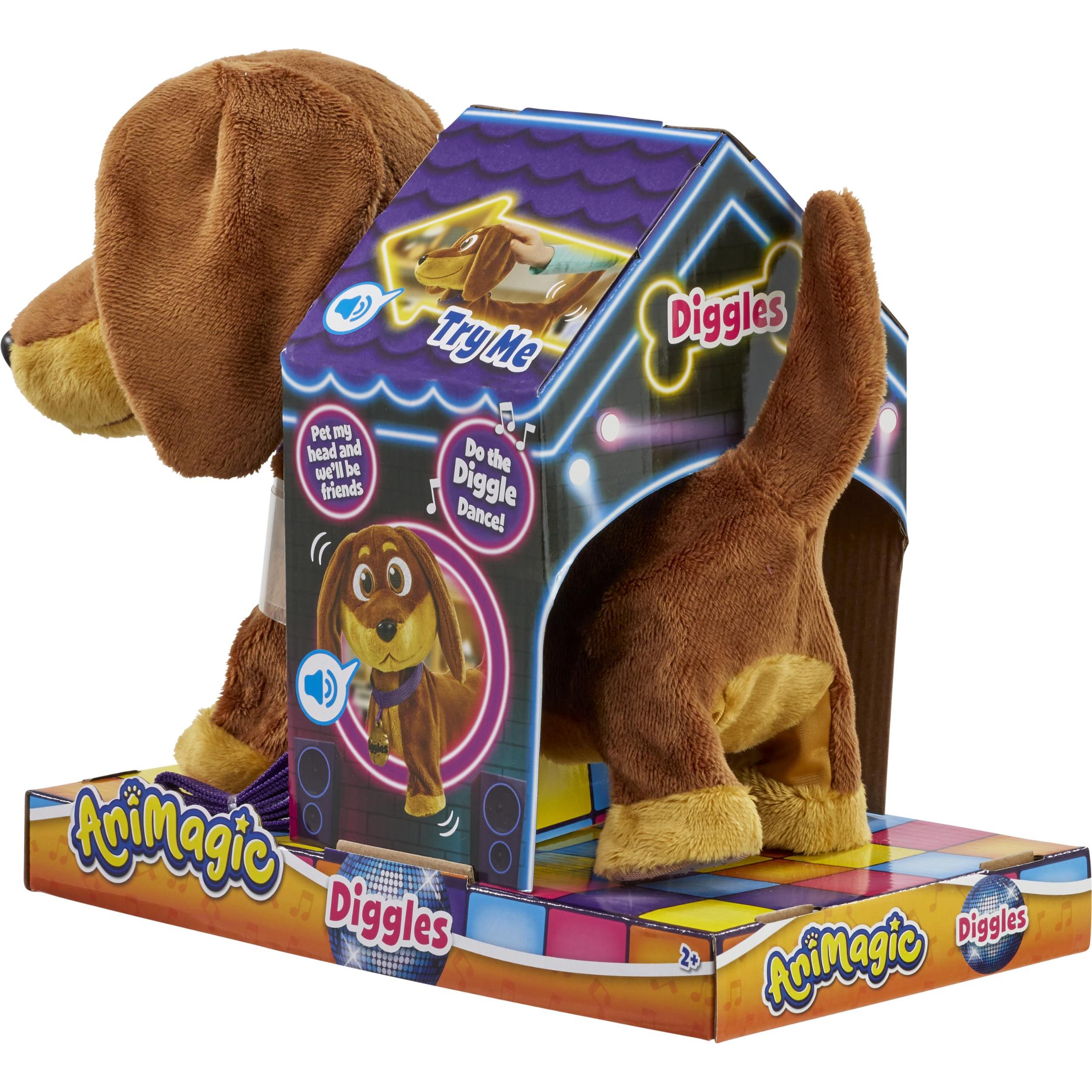 Goliath Toys Maskotka interaktywna animagic diggles (24 cm)