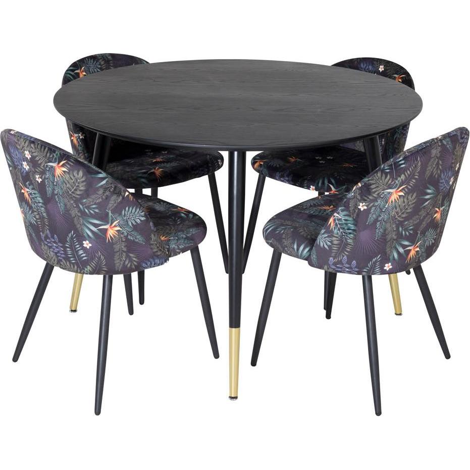 Ebuy24, Esstisch, Essgruppe Dipp 1 (5-teilig)