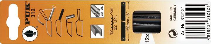 Puk Sägeblatt für Puk-Säge, Typ 312