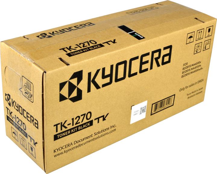 Immagine prodotto Kyocera Toner nero TK-1270 circa 10.000 pagine (FC)