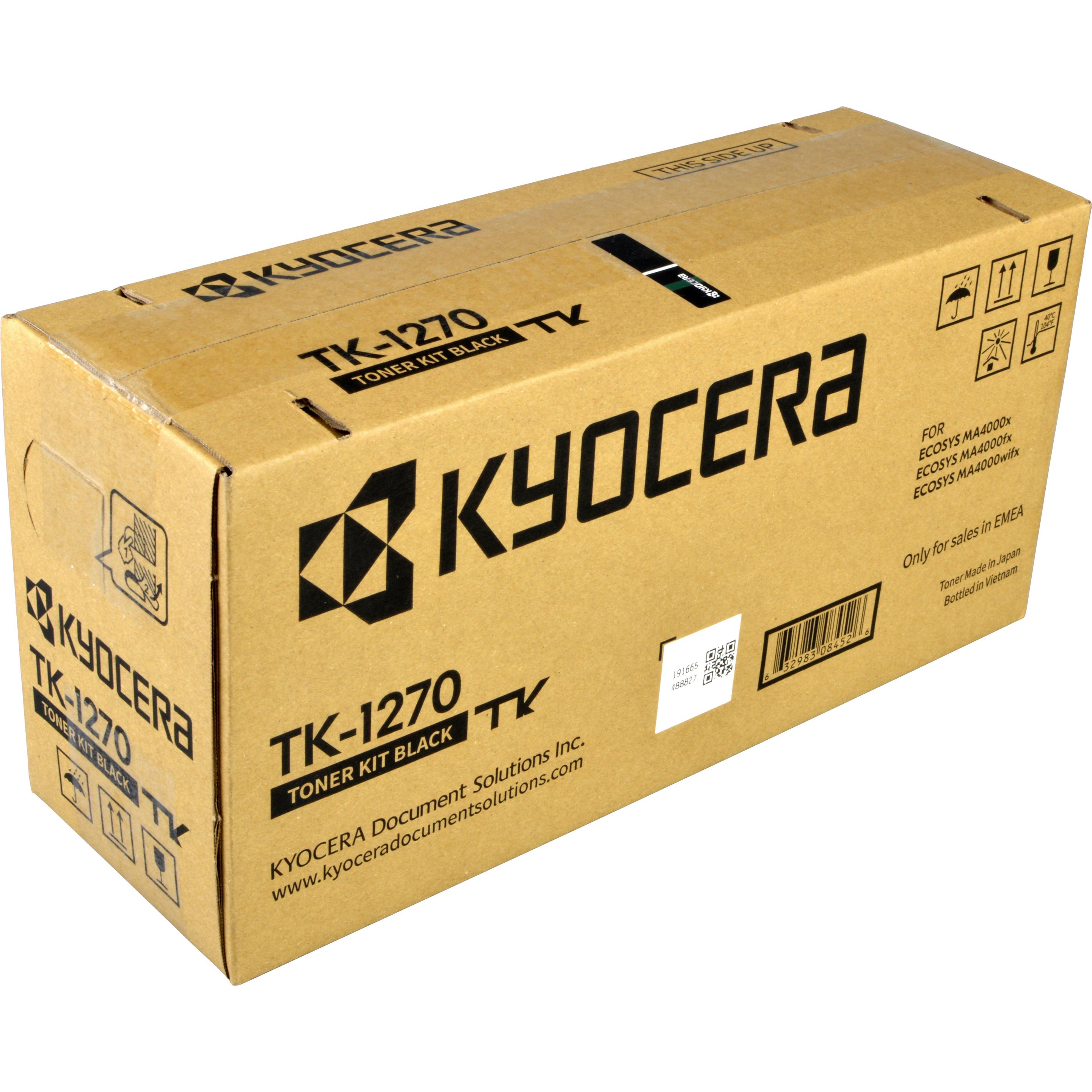 Thumbnail - Kyocera, Toner, Toner schwarz TK-1270 ca. 10.000 Seiten (BK)