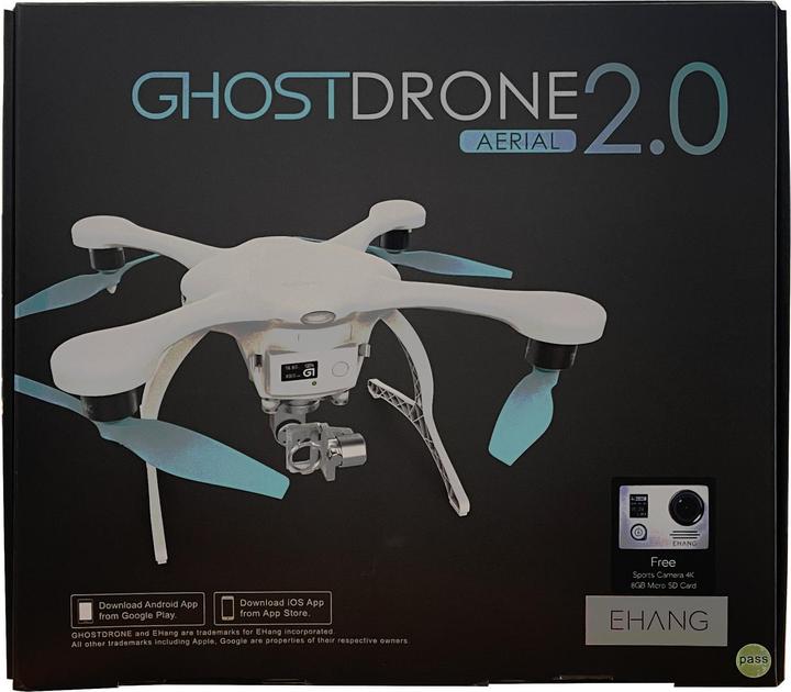 Ehang Ghostdrone 2.0 Aerial Drone with 4K Action Camera