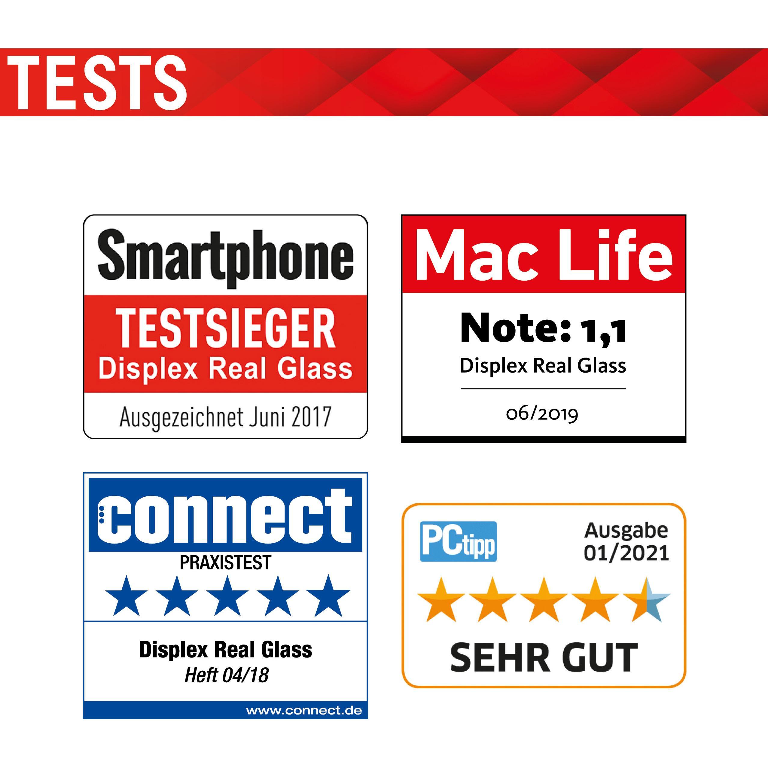 Thumbnail - Displex Real Glass, 2D Panzerglas (1 Stück, Samsung Galaxy A73 5G), Smartphone Schutzfolie, Transparent