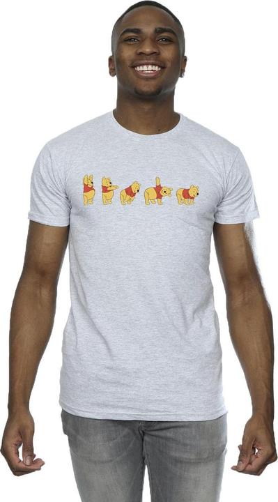 Immagine prodotto Disney Winnie The Pooh Stretching Maglietta Uomo (S)