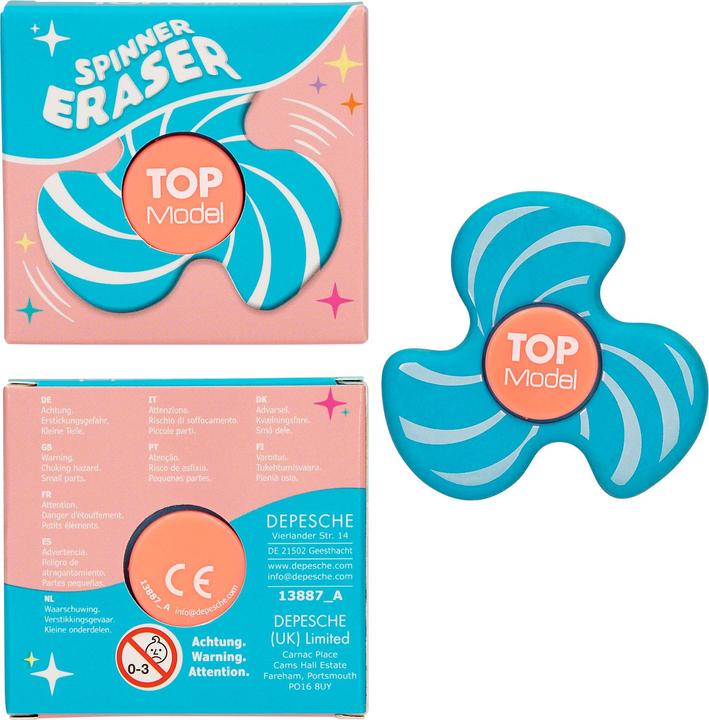 Produktbild Top Model Topmodel - TOPModel Eraser - Fidget Spinner